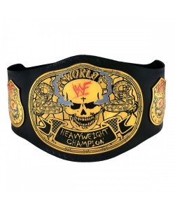 WWF Smoking Skull Belt